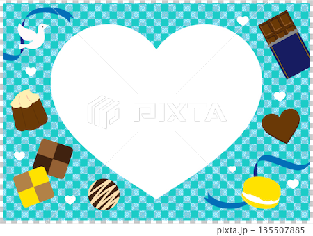 Cute White Day Frame Cute White Day Frame 135507885