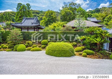 京都 酬恩庵一休寺 方丈庭園 南庭 京都 酬恩庵一休寺 方丈庭園 南庭 135508065