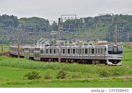 総武本線　佐倉－物井　JR東日本　E217系　Y-29編成（鎌倉） 135508643