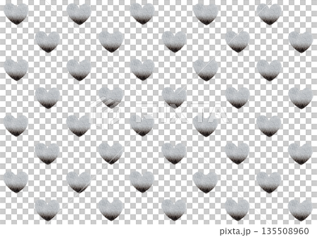 【色鉛筆】ハートの背景イラスト 135508960