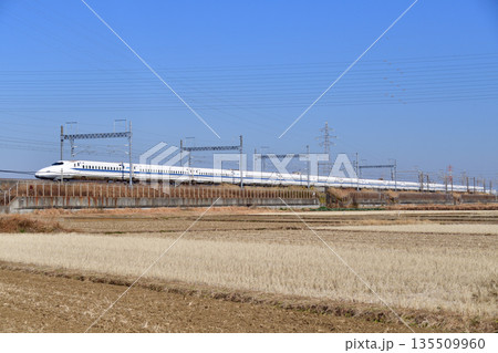 東海道新幹線　新横浜－小田原　JR東海　N700A系　X74編成（東京） 135509960