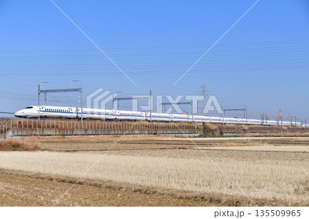 東海道新幹線　新横浜－小田原　JR西日本　N700A系　F22編成（博多） 135509965