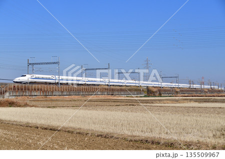 東海道新幹線 新横浜-小田原 JR西日本 N700A系 F15編成(博多) 東海道新幹線 新横浜-小田原 JR西日本 N700A系 F15編成(博多) 135509967
