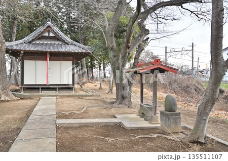 宮代散歩:雷電神社 埼玉郡宮代町大字国納字沼端 宮代散歩:雷電神社 埼玉郡宮代町大字国納字沼端 135511107