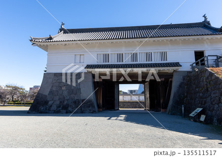 小田原城の常盤木門 小田原城の常盤木門 135511517