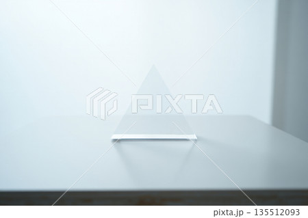 white empty white room with black and white 135512093