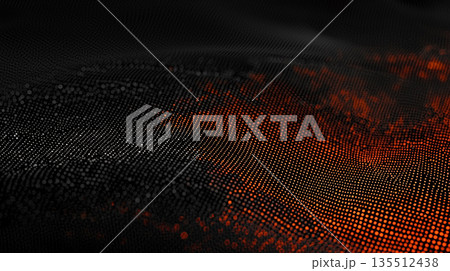 AIが支配する未来社会と無機質な都市風景 135512438