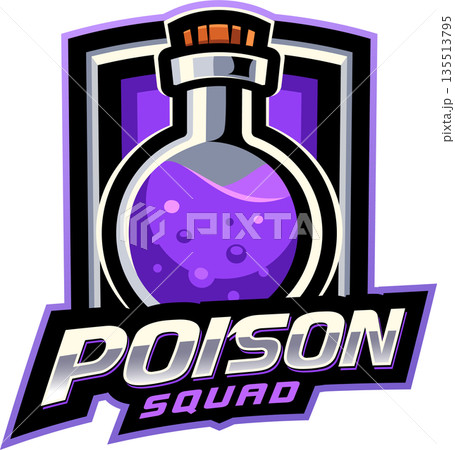 Poison squad esport mascot 135513795