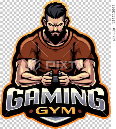 Gaming gym esport mascot 135513963