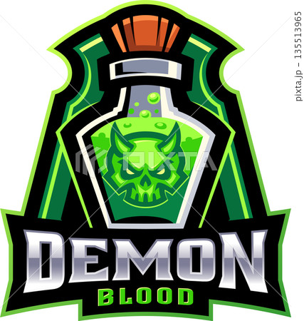Demon blood esport mascotのイラスト素材 [135513965] - PIXTA
