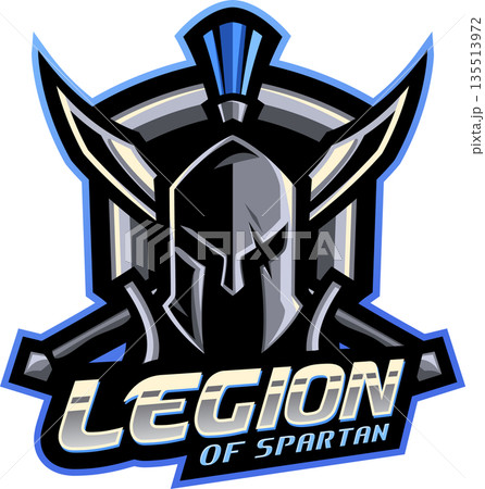 Legion of spartan esport mascot 135513972