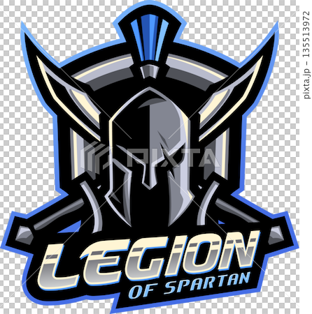 Legion of spartan esport mascot 135513972