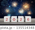Happy new year 2026 success concept, Generative AI 135514348