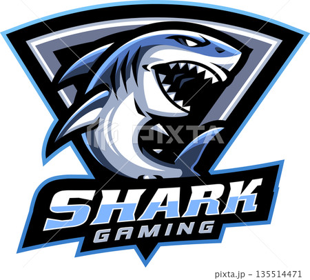 Shark gaming esport mascot logo design Shark gaming esport mascot logo design 135514471