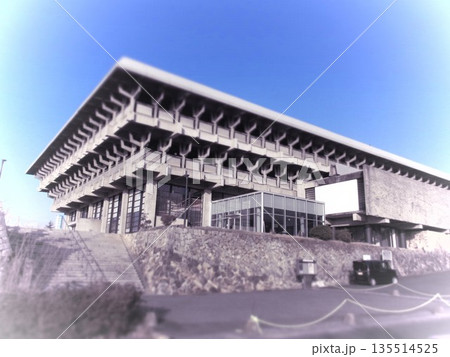岡山県津山市のランドマーク「津山文化センター」 岡山県津山市のランドマーク「津山文化センター」 135514525