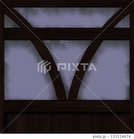 Vintage window frame in country house or cabin. Hi-res (8000x8000) texture. Vintage window frame in country house or cabin. Hi-res (8000x8000) texture. 135514674