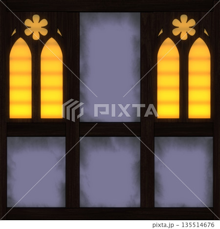 Vintage window frame in country house or cabin. Hi-res (8000x8000) texture. Vintage window frame in country house or cabin. Hi-res (8000x8000) texture. 135514676