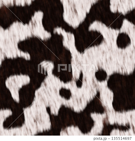 Cow print seamless pattern. Hi-res (8000x8000) texture. 135514697