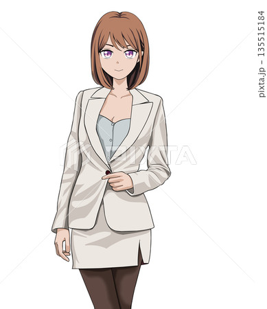 スーツを着た女性 スーツを着た女性 135515184
