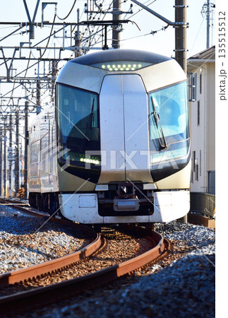鉄道　私鉄：東武伊勢崎線　特急リバテイりょうもう15号　500系 135515512
