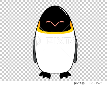 皇帝ペンギンのイラスト 135515756