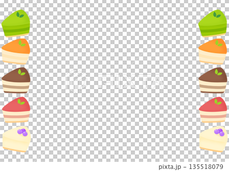 ケーキのフレーム ケーキのフレーム 135518079