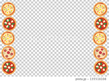 ピザのフレーム 135518108