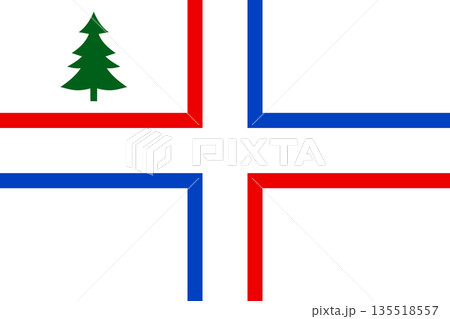 flag Drapeau des Huguenots du Maine 135518557