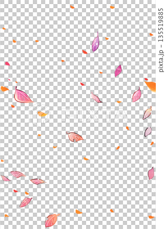 Vertical background of falling leaves Vertical background of falling leaves 135519885