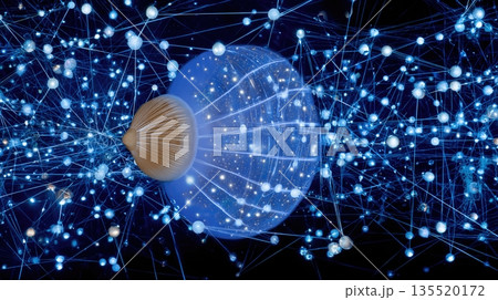 Deep Sea Mysticism Journey Through Glowing Networks and Marine Life Deep Sea Mysticism Journey Through Glowing Networks and Marine Life 135520172