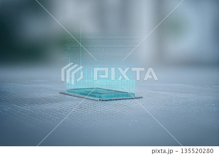 Biometric Sensor Patch on Smooth Surface Showing Data and Readings in a Modern Setting Biometric Sensor Patch on Smooth Surface Showing Data and Readings in a Modern Setting 135520280