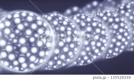 Nanotechnology Concept Showing Microscopic Particles in Medical Applications Nanotechnology Concept Showing Microscopic Particles in Medical Applications 135520339