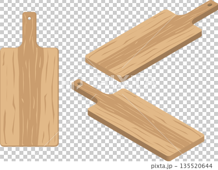 cutting board with handle 135520644