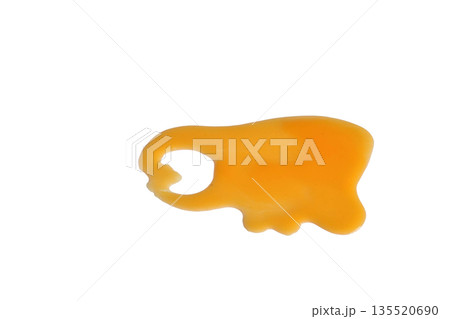 A puddle of pumpkin juice. A puddle of pumpkin juice. 135520690