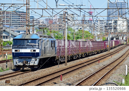 東海道本線 相模貨物 JR貨物 EF210-156(吹田) 東海道本線 相模貨物 JR貨物 EF210-156(吹田) 135520986