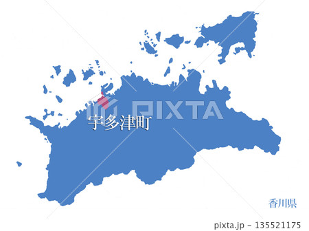 香川県　綾歌郡宇多津町　あやうたぐんうたづちょう 135521175