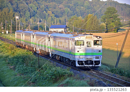 石北本線 伊香牛-愛別 JR北海道 キハ40-1761(旭川) 石北本線 伊香牛-愛別 JR北海道 キハ40-1761(旭川) 135521263