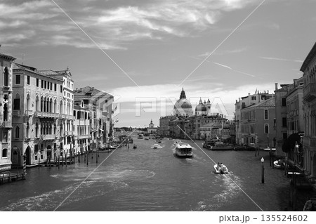 Gondolas on the Canals of Venice, Italy Gondolas on the Canals of Venice, Italy 135524602