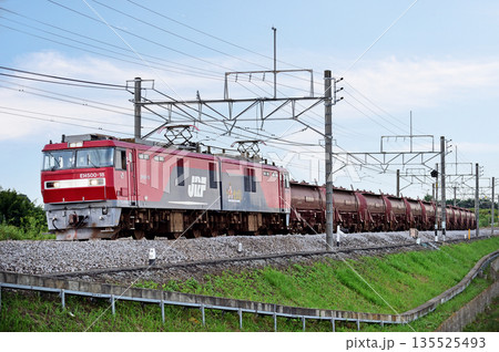 高崎線　本庄－岡部　JR貨物　EH500-18（仙台） 135525493
