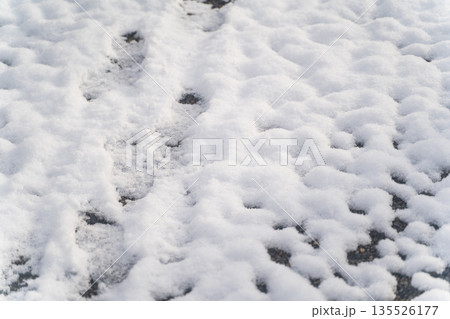 足跡のない静かな雪景色② 足跡のない静かな雪景色② 135526177