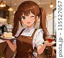 カフェ店員 135527057