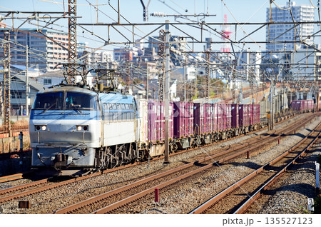 東海道本線 相模貨物 JR貨物 EF66-101(吹田) 東海道本線 相模貨物 JR貨物 EF66-101(吹田) 135527123