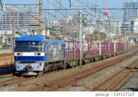 東海道本線　相模貨物　JR貨物　EF210-131（岡山） 135527127