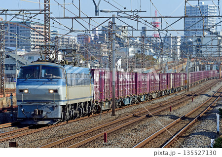 東海道本線　相模貨物　JR貨物　EF66-126（吹田） 135527130