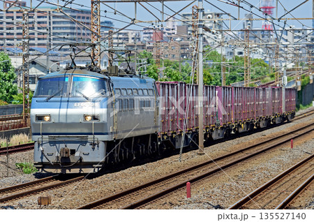 東海道本線　相模貨物　JR貨物　EF66-128（吹田） 135527140