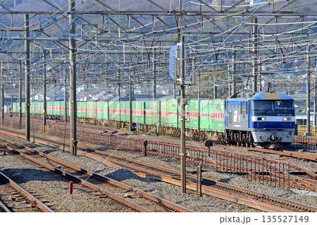東海道本線　相模貨物　JR貨物　EF210-115（吹田） 135527149