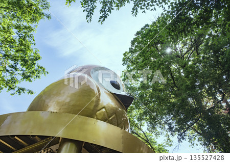 栃木 鷲子山上神社の大フクロウ 栃木 鷲子山上神社の大フクロウ 135527428