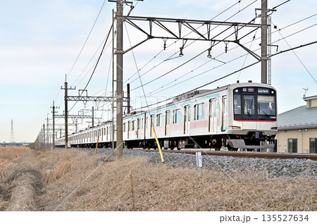 鉄道 私鉄:東武伊勢崎線 東急相互乗り入れ5000系 鉄道 私鉄:東武伊勢崎線 東急相互乗り入れ5000系 135527634