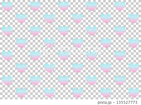 [色鉛筆] 心形背景插圖 135527773