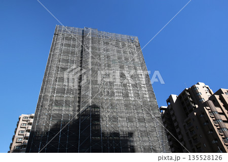 マンションの大規模修繕工事 135528126